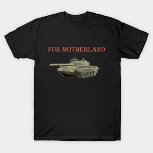 For Motherland T-62M Soviet Russian Tank T-Shirt